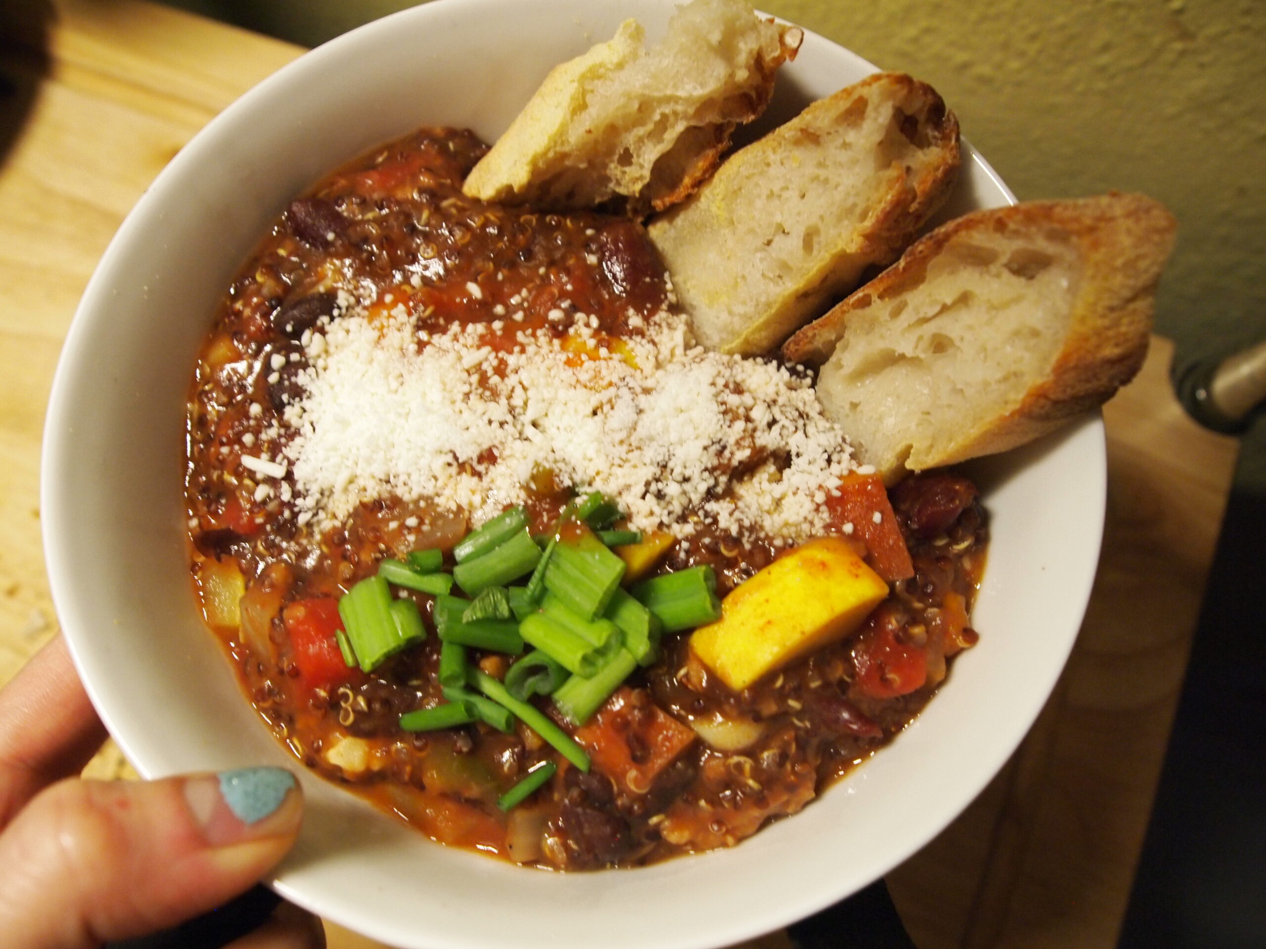 Slow Cooker Vegetarian Chili