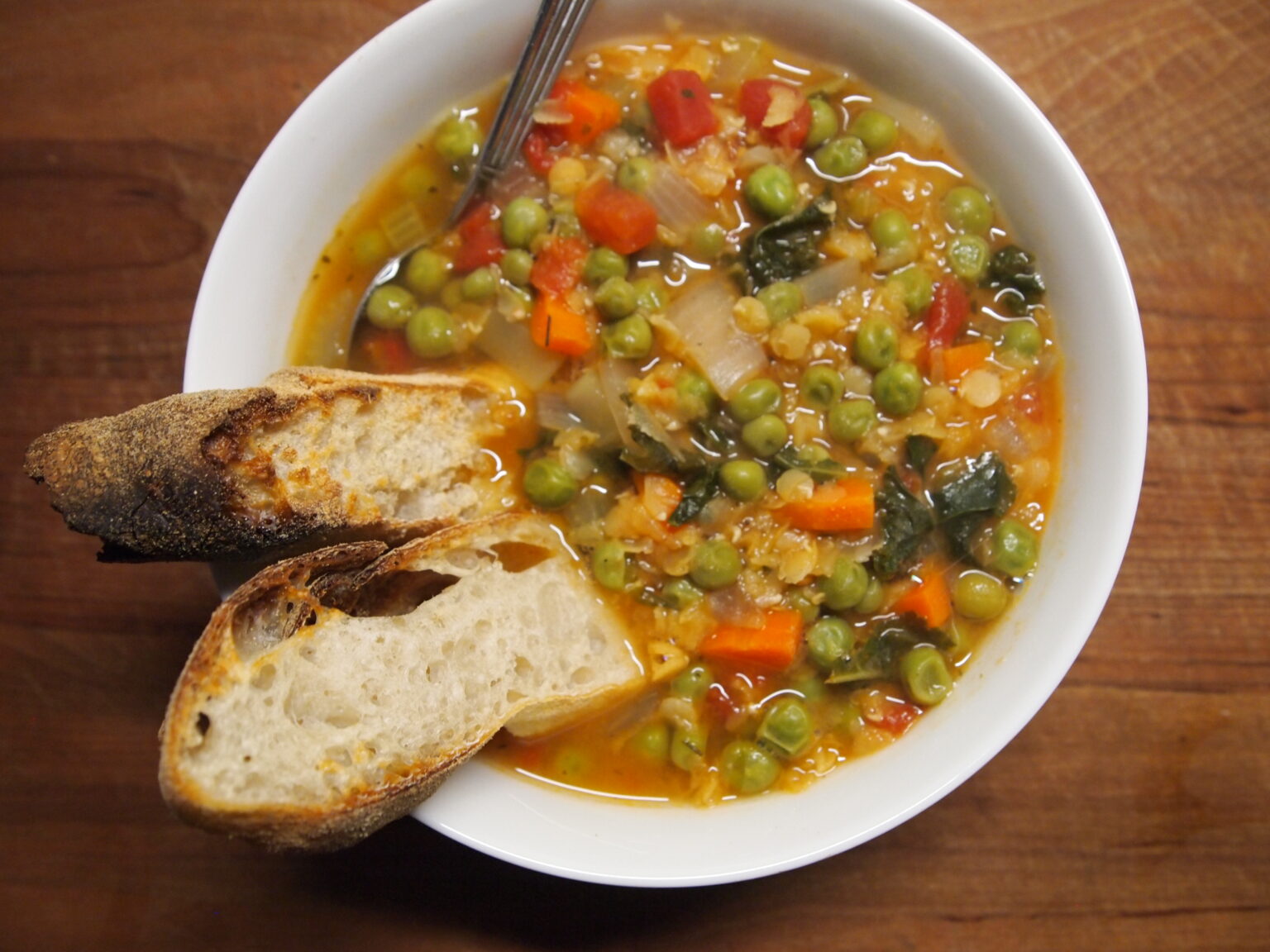 Potato & Lentil Soup - Hearty at Home Winter Soup Recipes