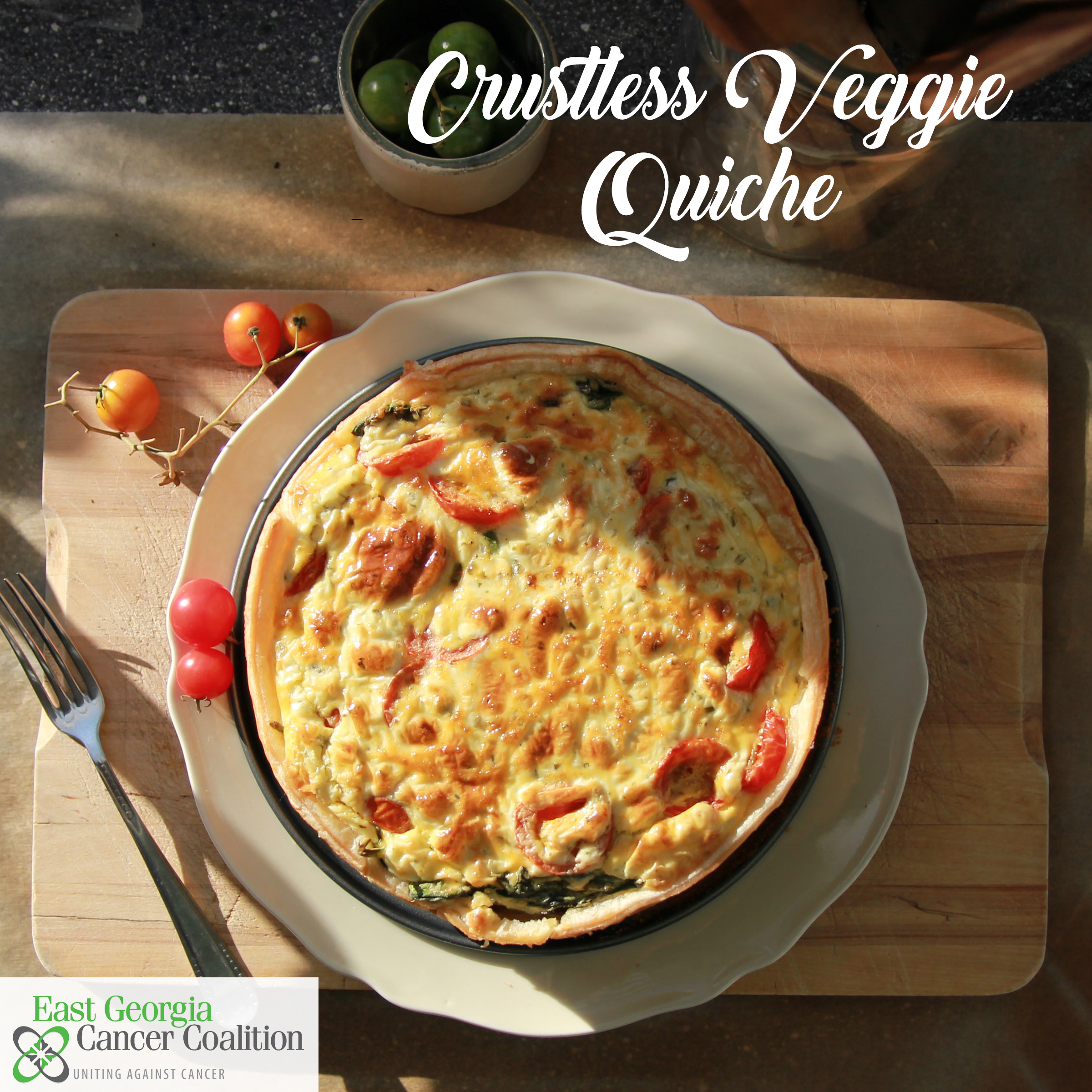 Crustless Veggie Quiche