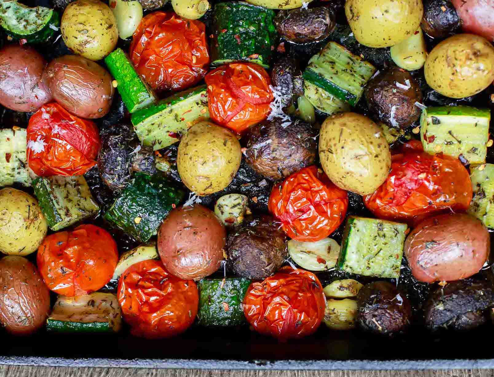 45 Minute Oven-Roasted Vegetables