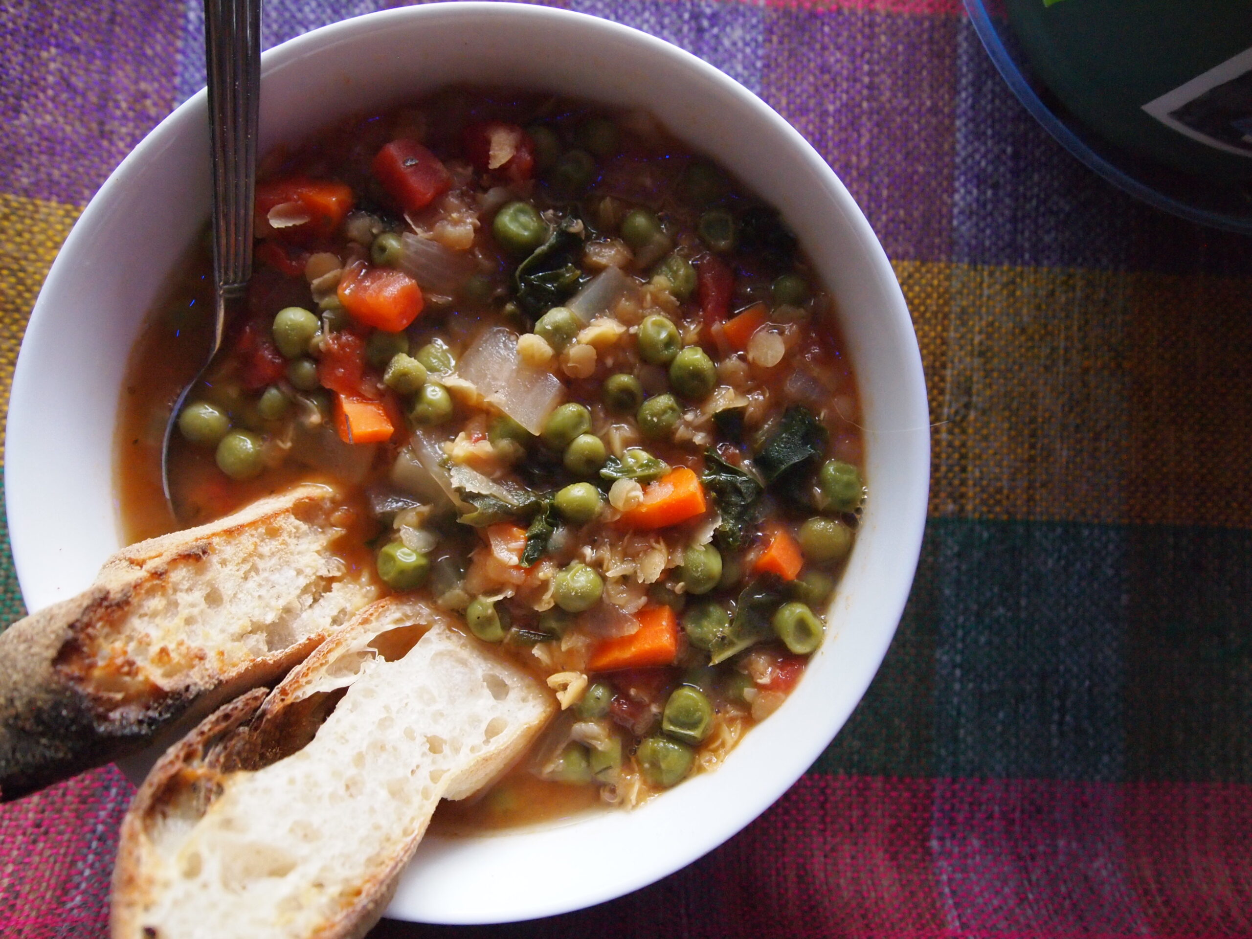 Vegetable Lentil Soup - Hearty at Home Winter Soups
