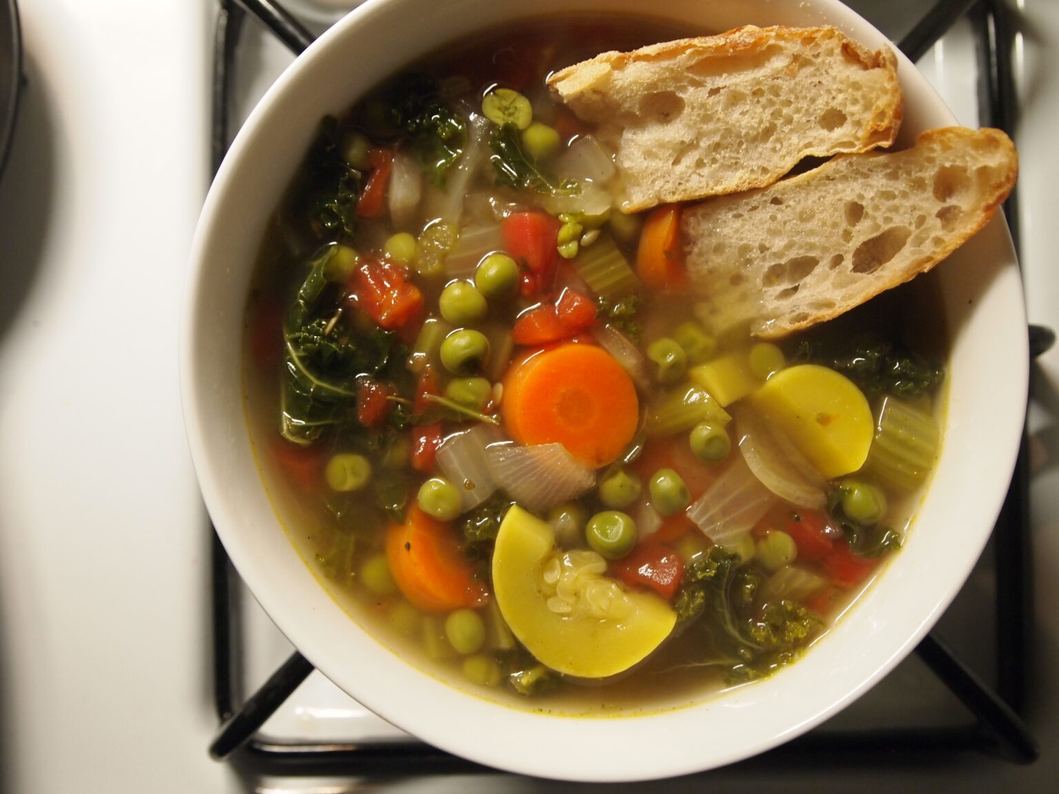 Garden Vegetable Soup - Hearty at Home Winter Recipes