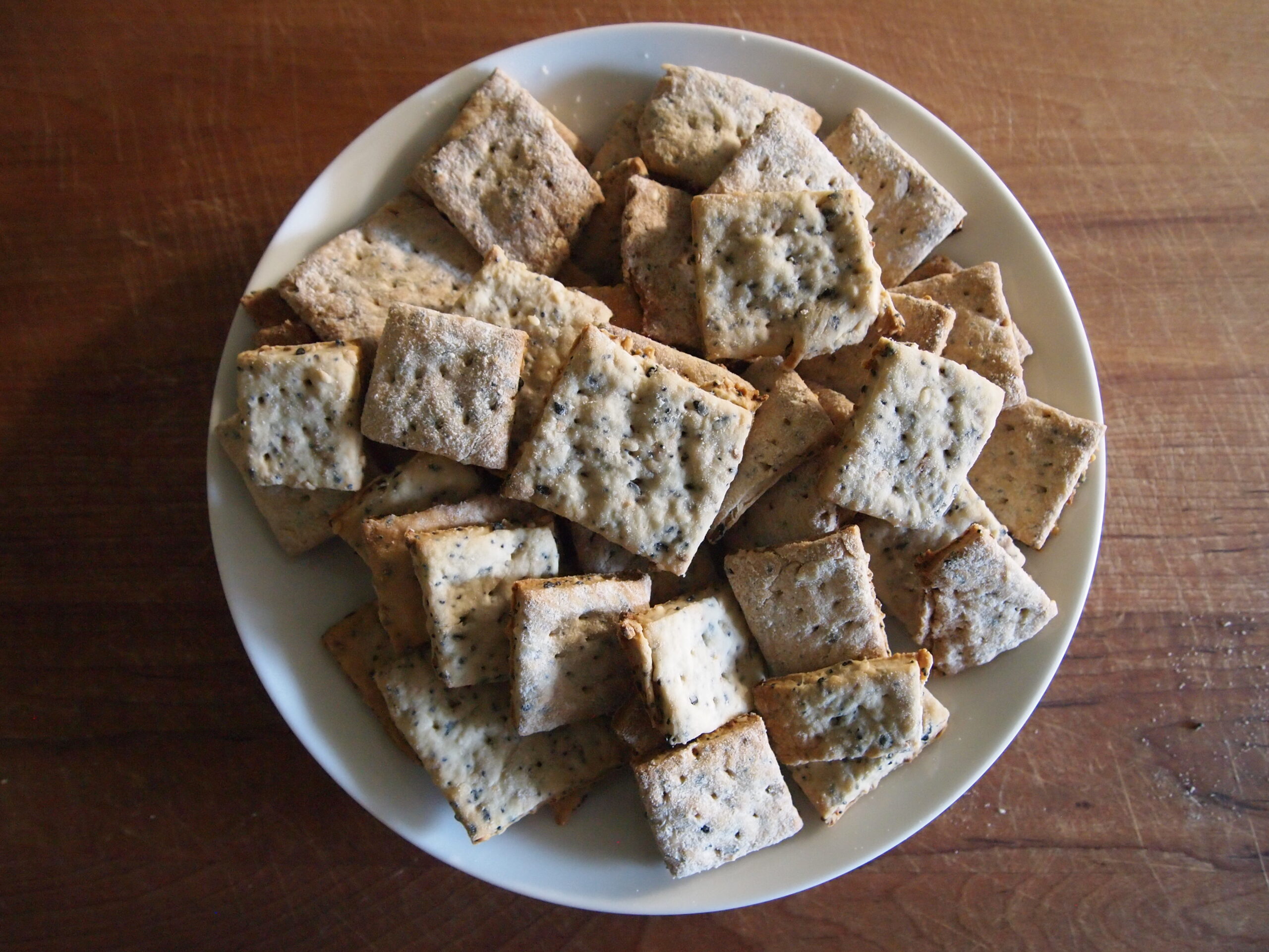 Sourdough Crackers