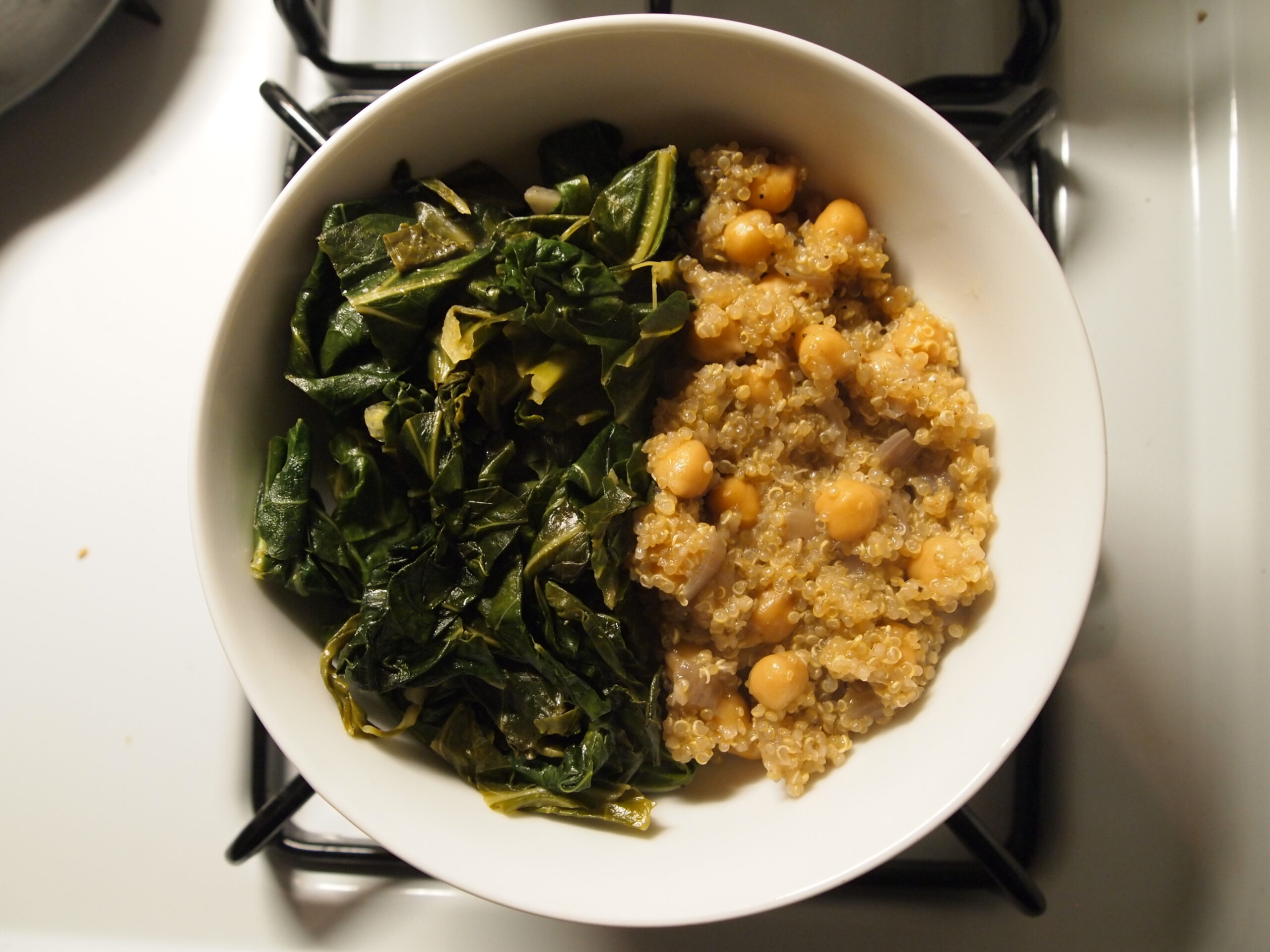 Collards and Pilaf