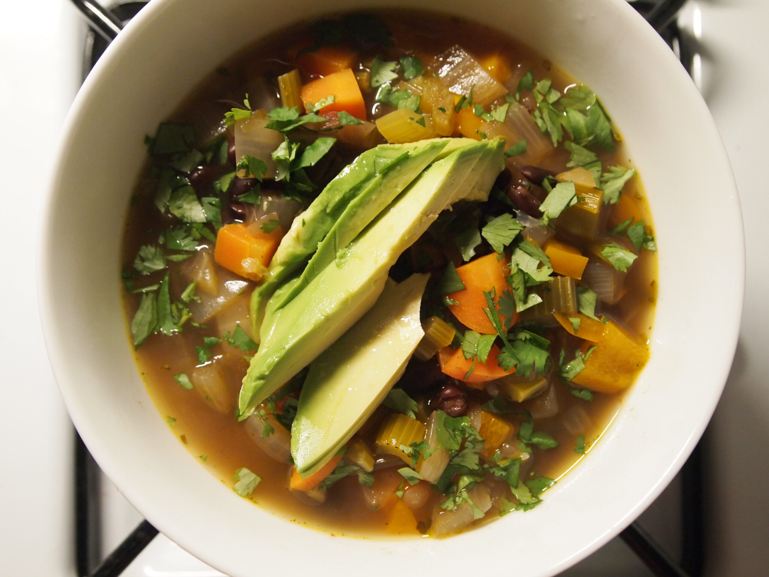 Black Bean Vegetable Soup