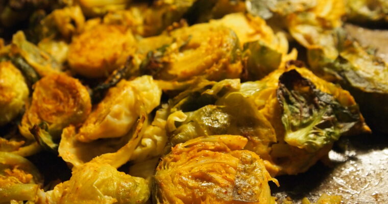 Smashed Brussels Sprouts