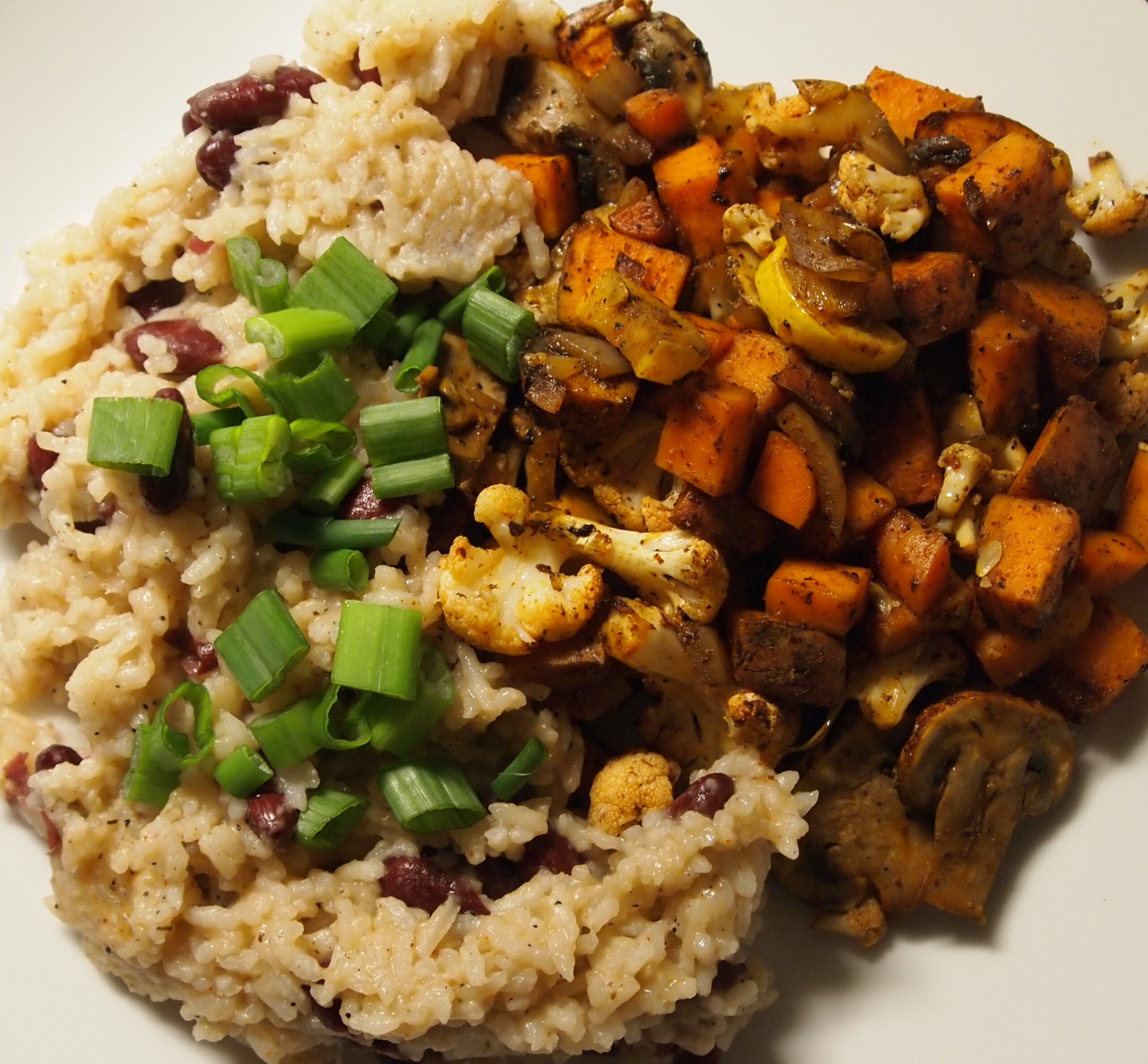 Roasted Vegetable Rice Bowl