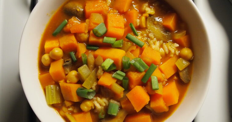 Curried Sweet Potato Stew