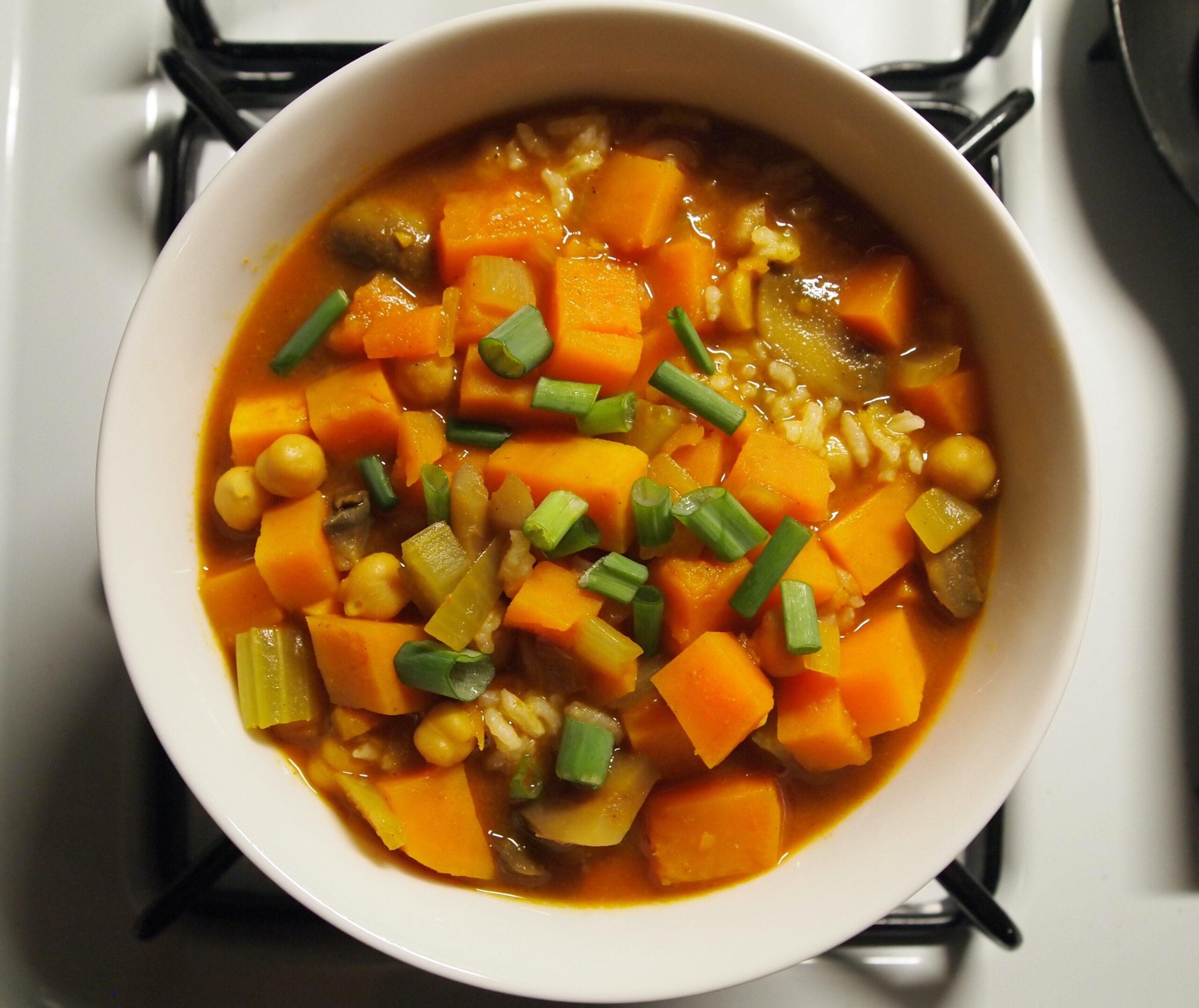 Curried Sweet Potato Stew