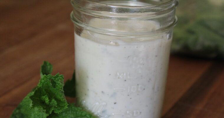 Vegan Greek Yogurt Dressing