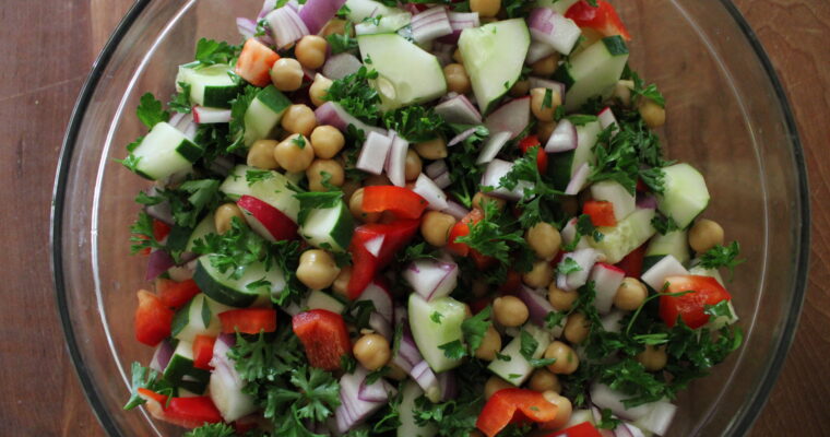 Mediterranean Chickpea Salad