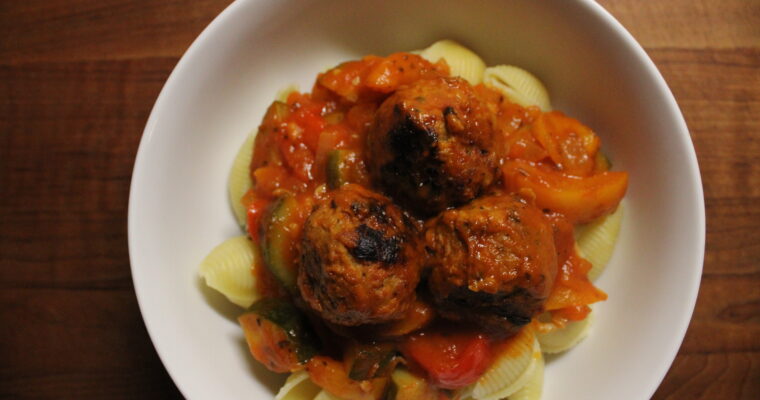 Vegan Pasta & Meatballs