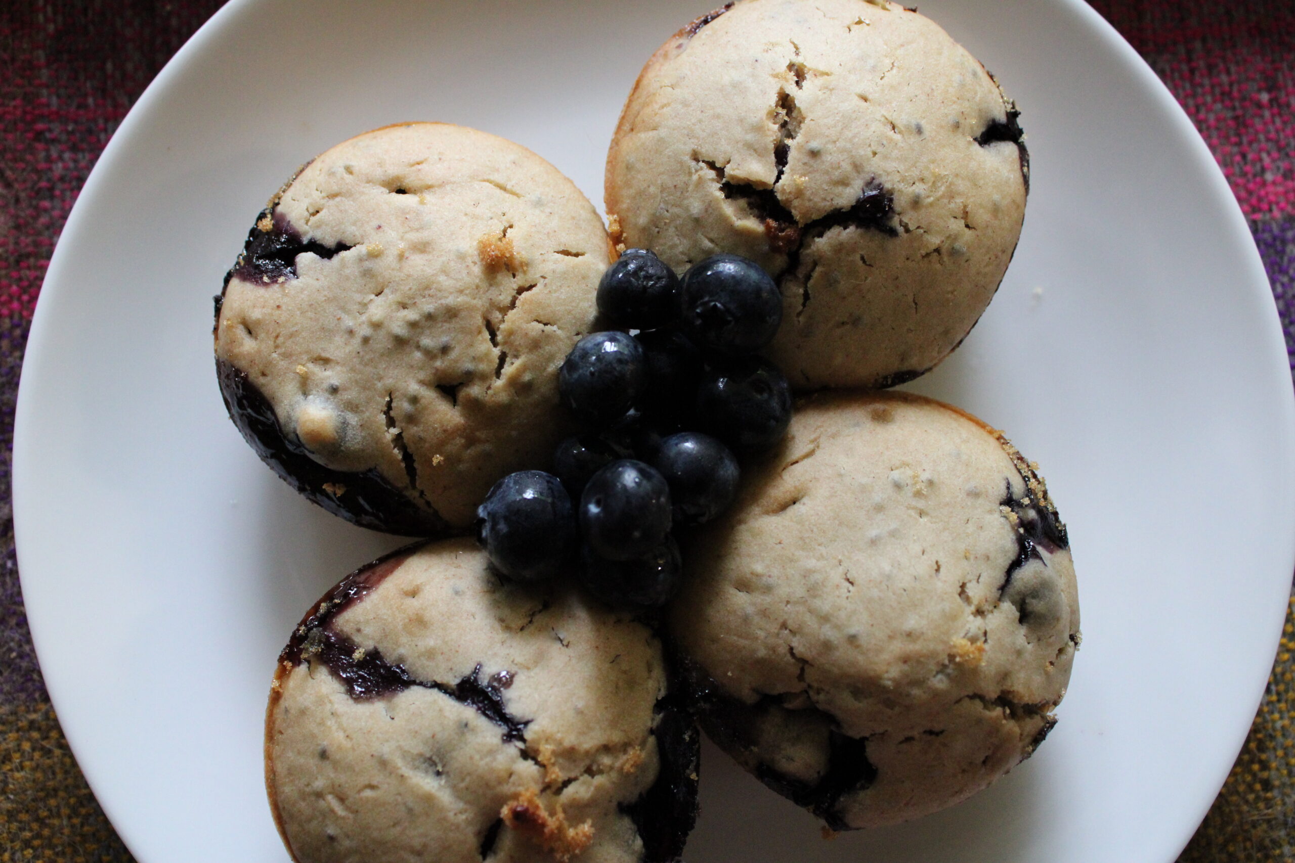 1 Bowl Blueberry Muffins