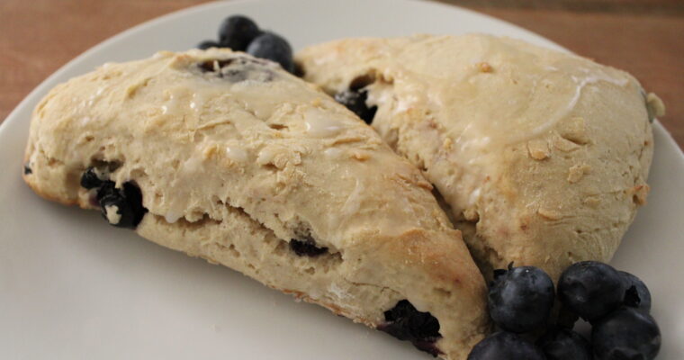 Lemon Blueberry Scones