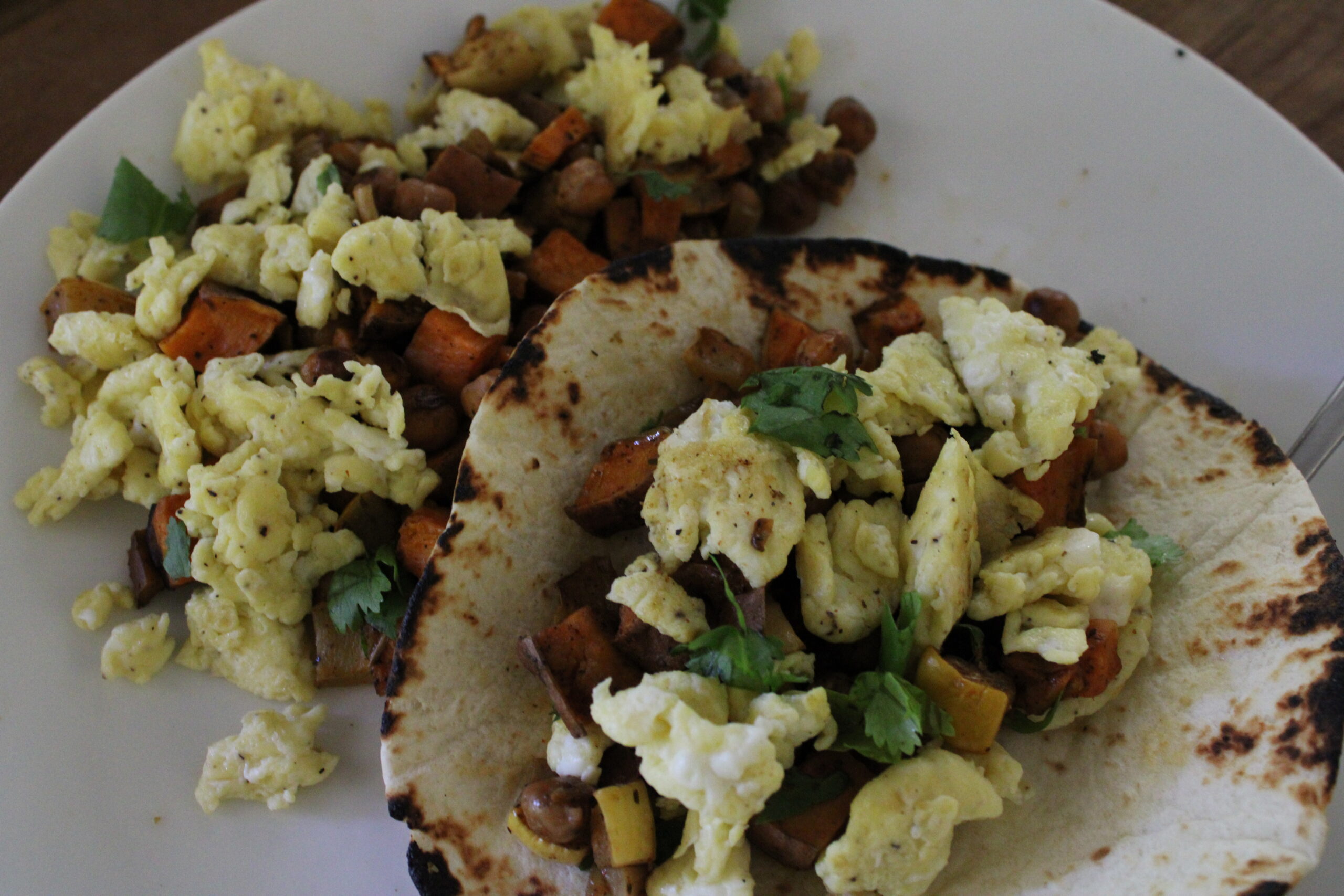 Leftovers Breakfast Tacos