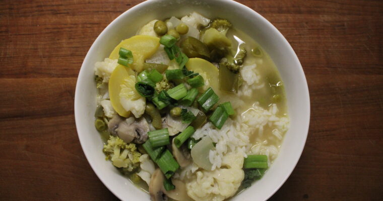 Green Coconut Curry