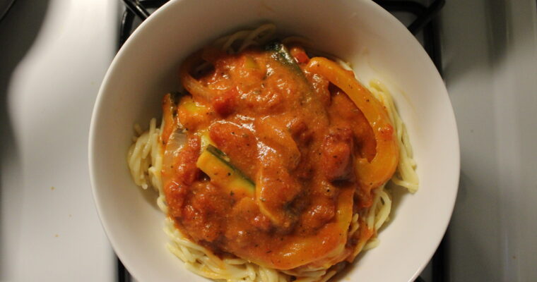 Gluten-Free Creamy Tomato Pasta