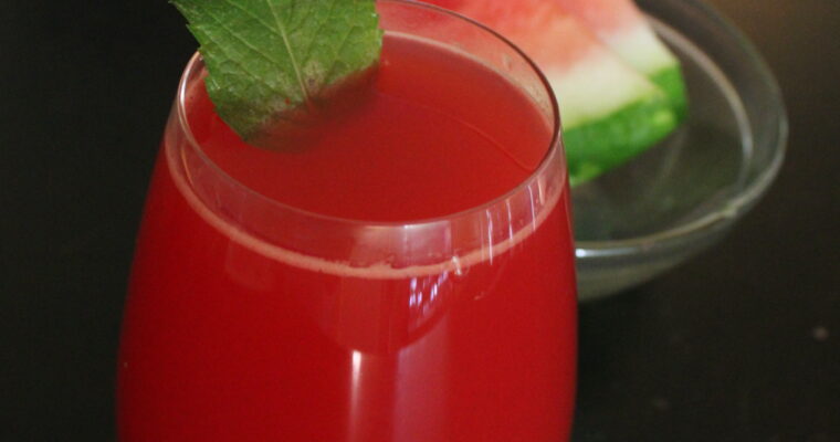 Watermelon & Mint Agua Fresca