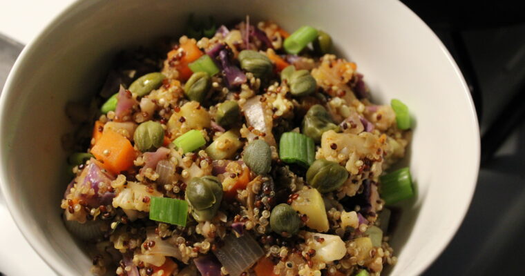 Quinoa & Capers Bowl