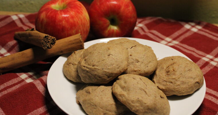 Cinnamon Applesauce Cookies