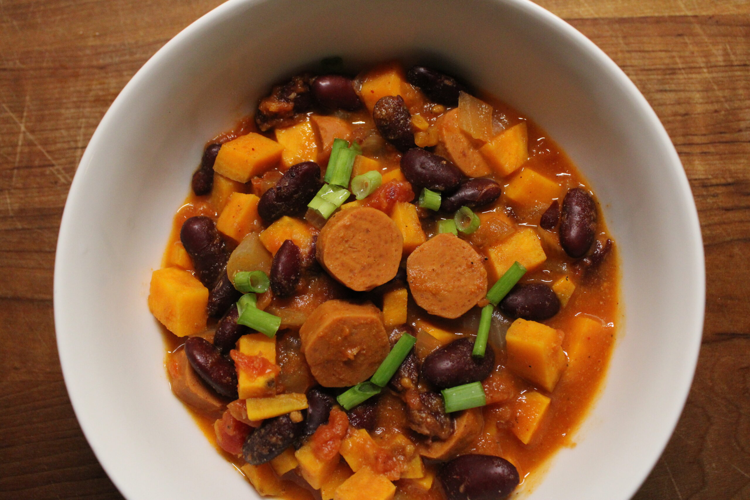 Veggie Frank Chili