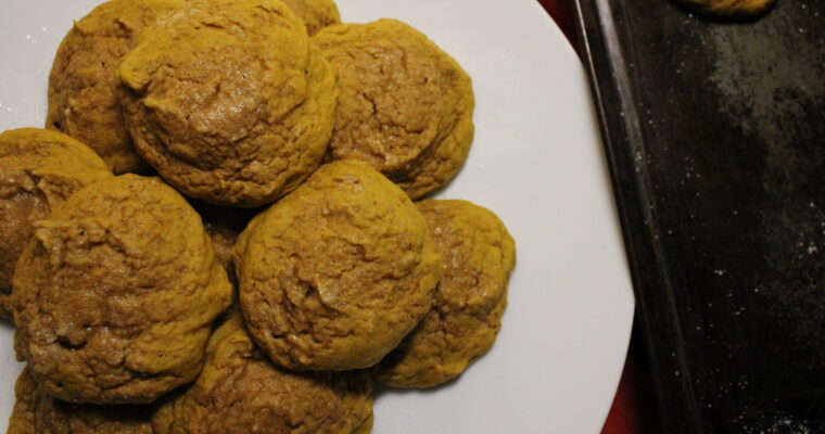 Pumpkin Sugar Cookies