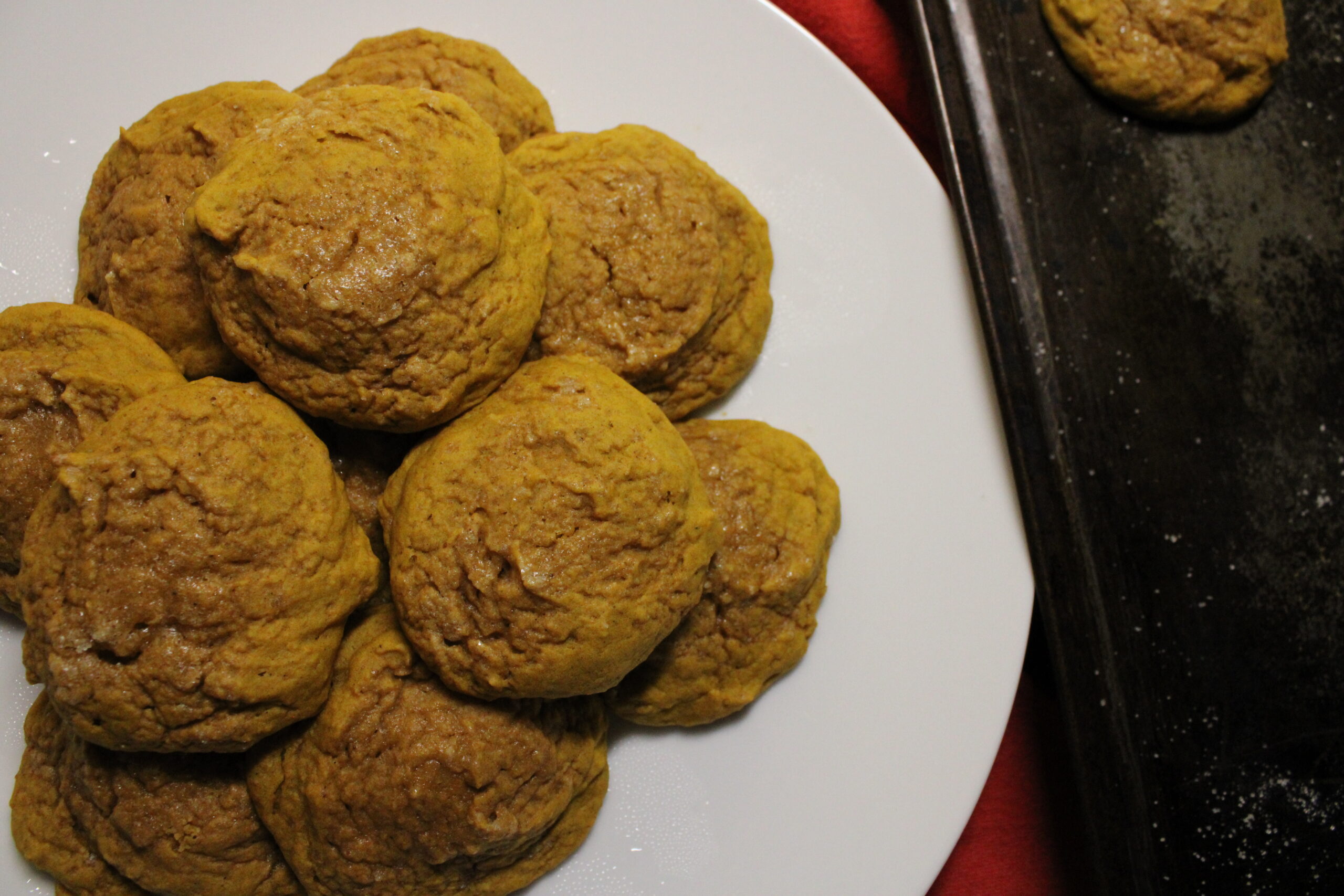 Pumpkin Sugar Cookies