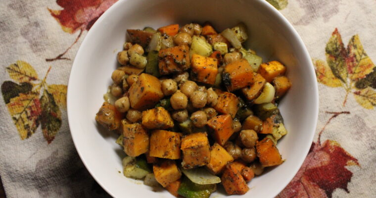 Sweet Potato Chickpea Bowl