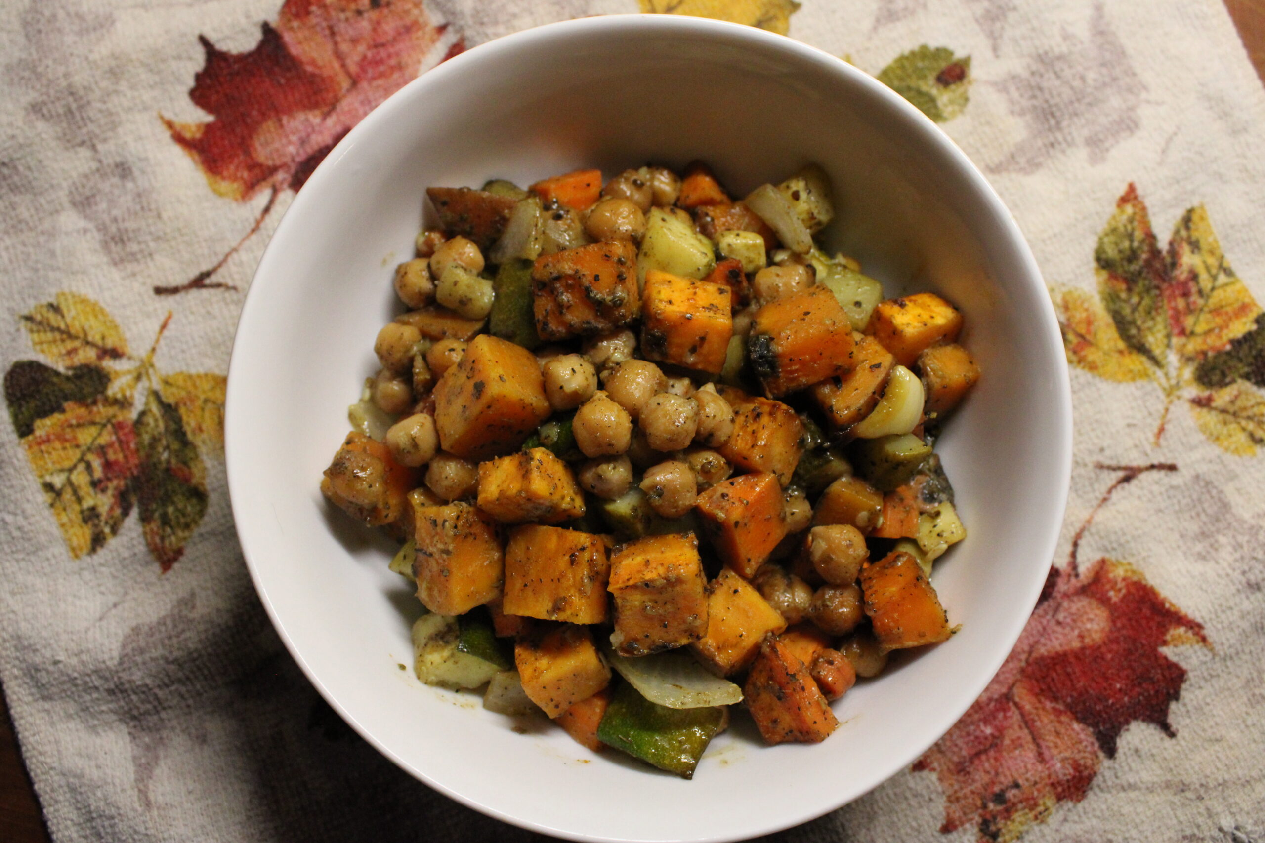 Sweet Potato Chickpea Bowl