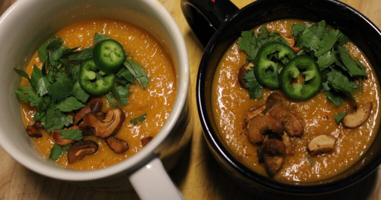 Coconut Curry Sweet Potato Soup