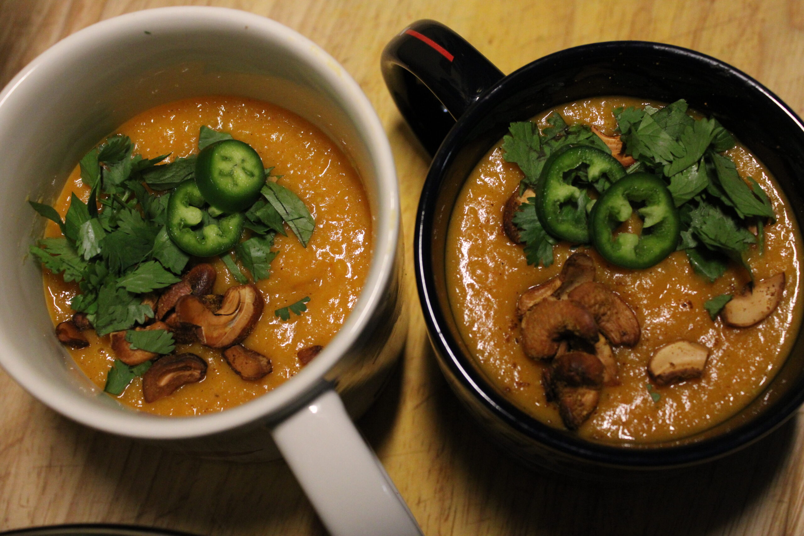 Coconut Curry Sweet Potato Soup