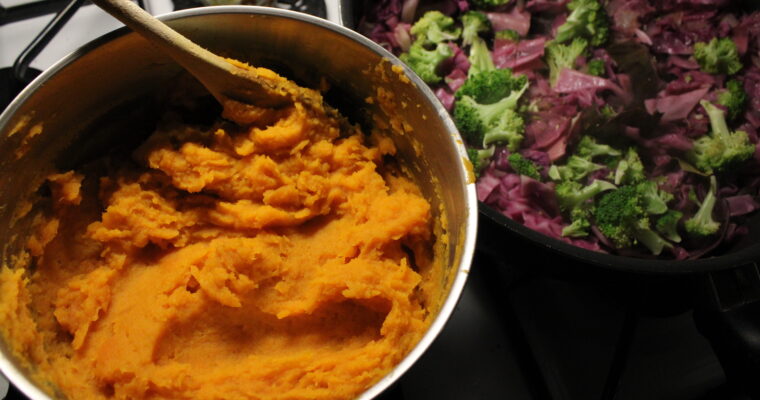 Mashed Sweet Potatoes