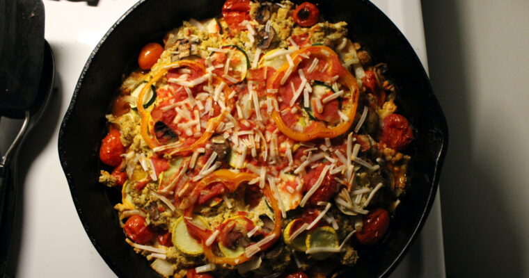 Layered Roasted Vegetable Casserole