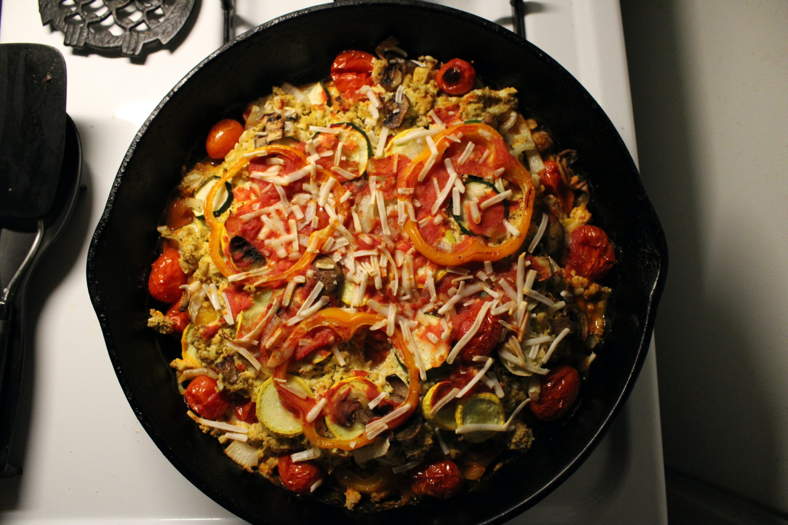 Layered Roasted Vegetable Casserole