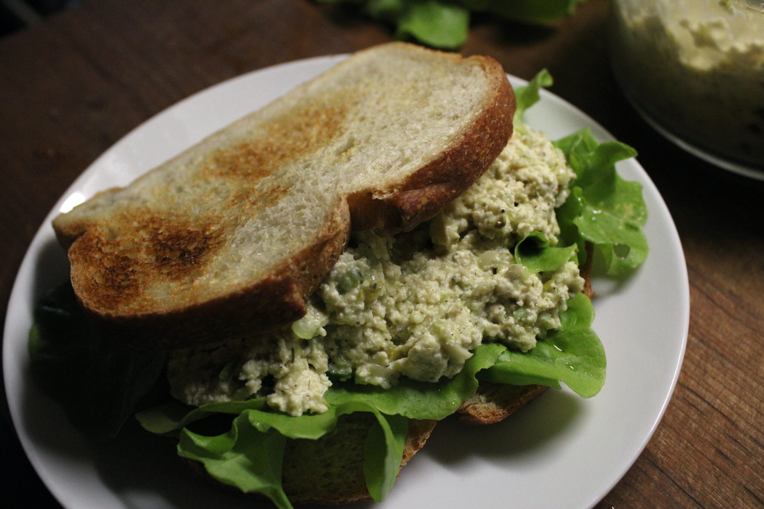 Tofu Egg Salad