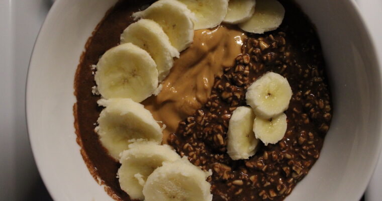 Chocolate PB Steel Cut Oats