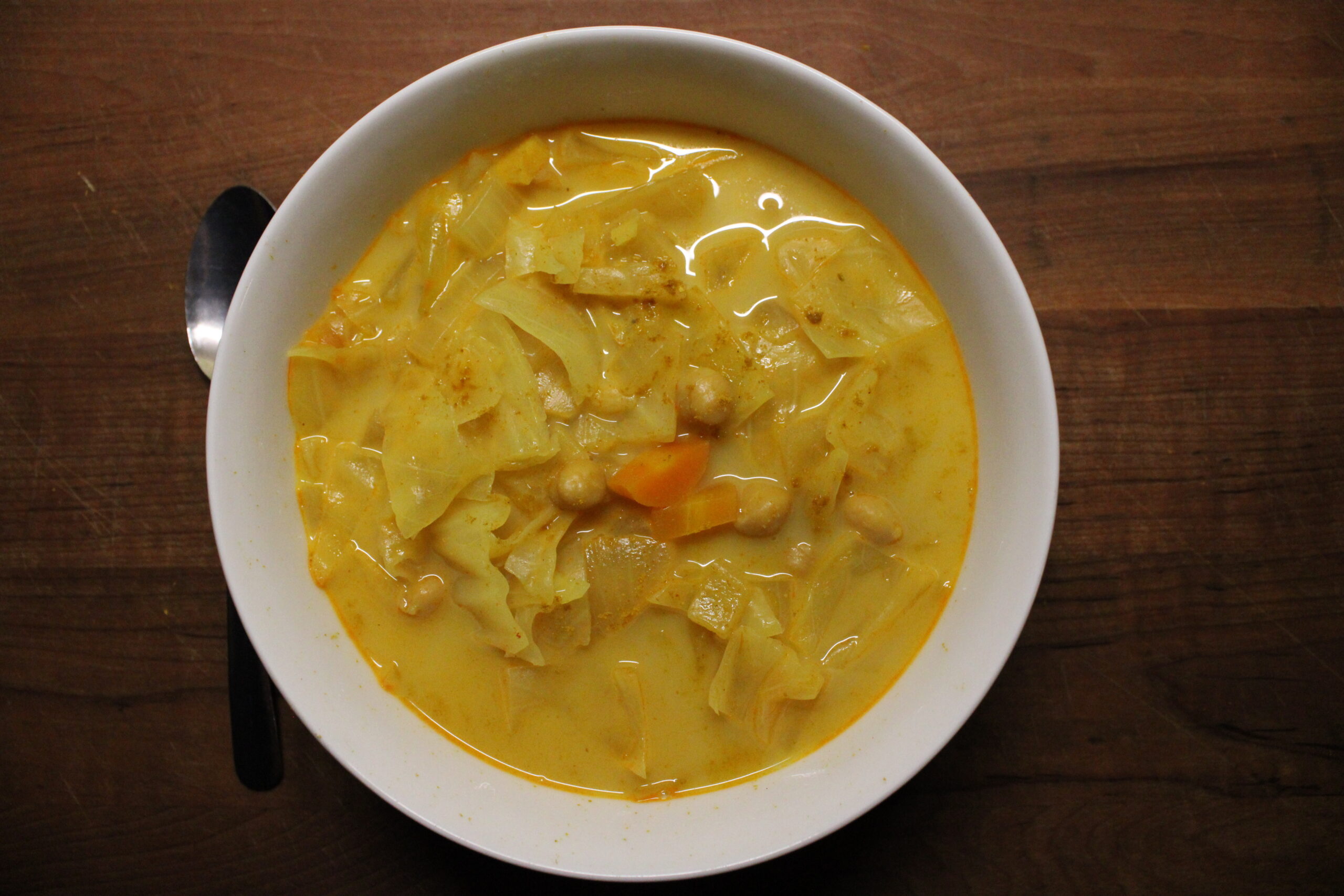 Curry Cabbage Soup