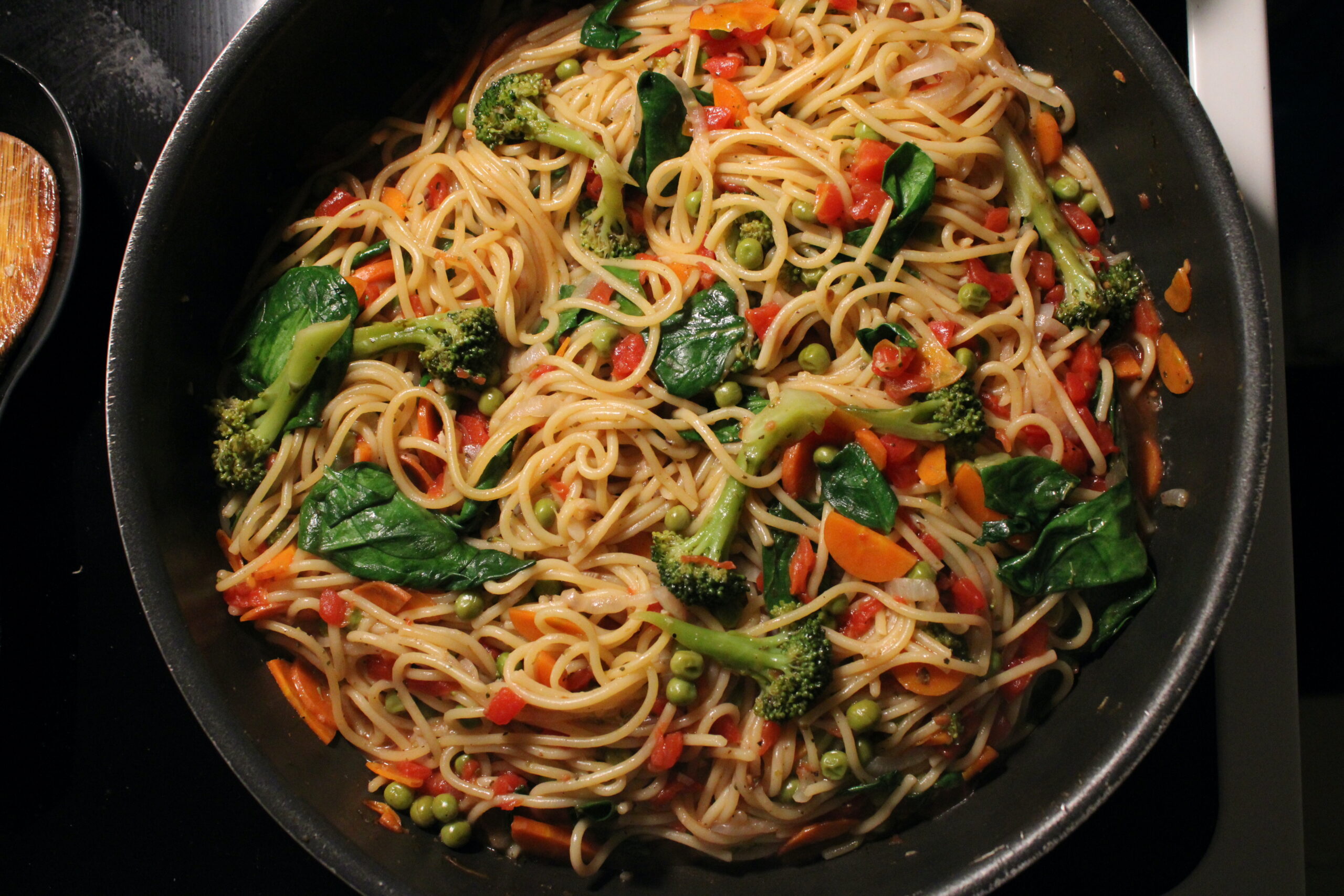 One-Pot Vegan Pasta Primavera