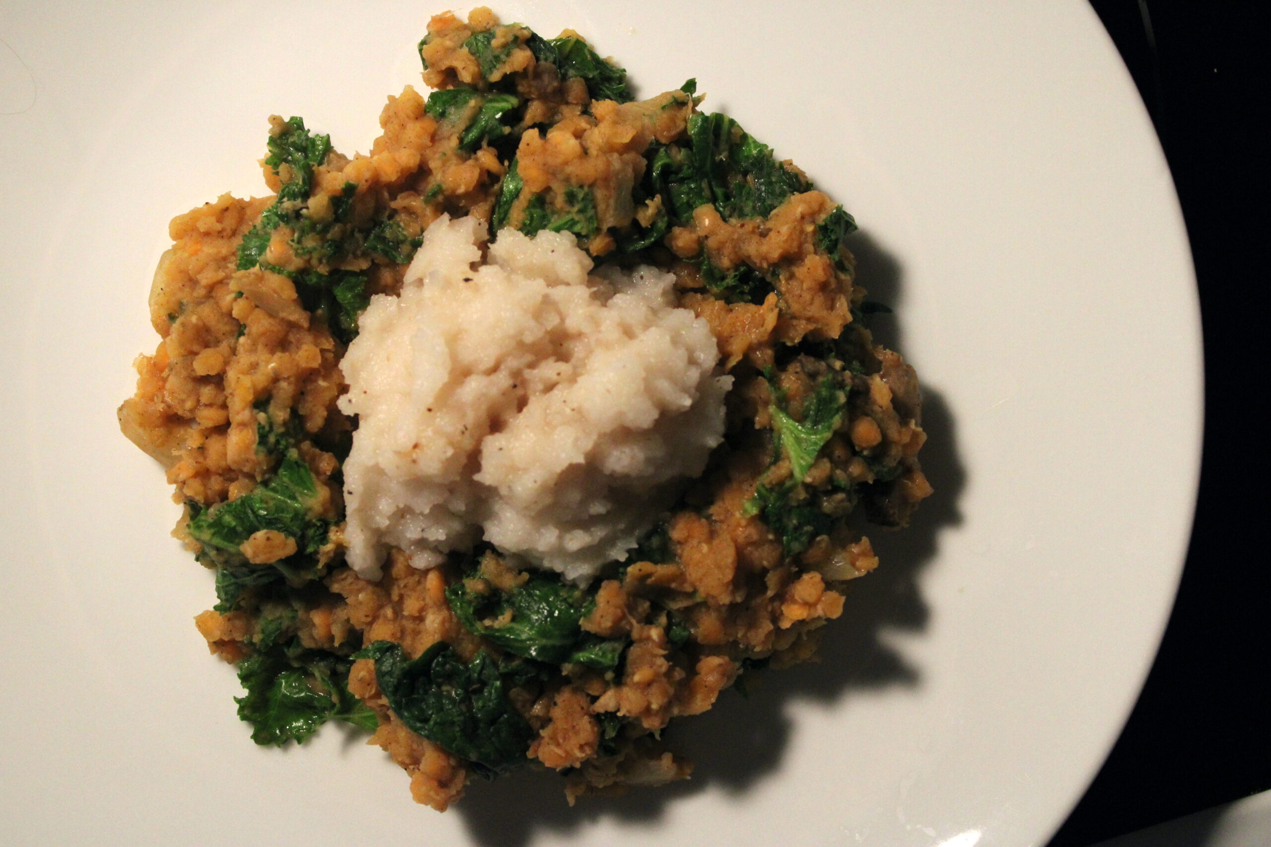 Mashed Rutabaga & Tamarind Lentils