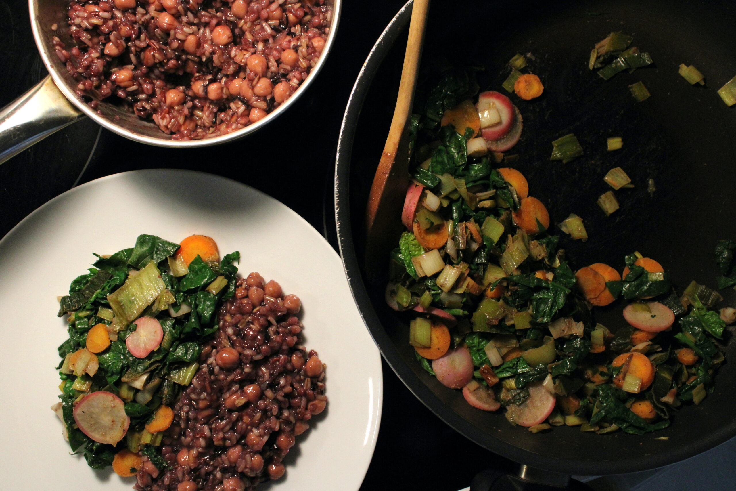 Leeks & Wild Rice Pilaf