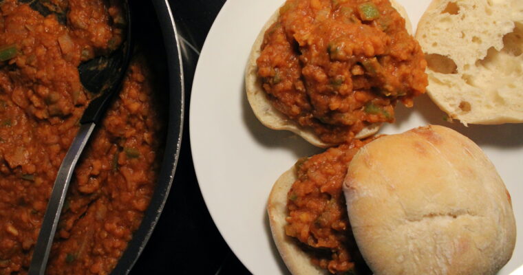 Lentil Sloppy Joes