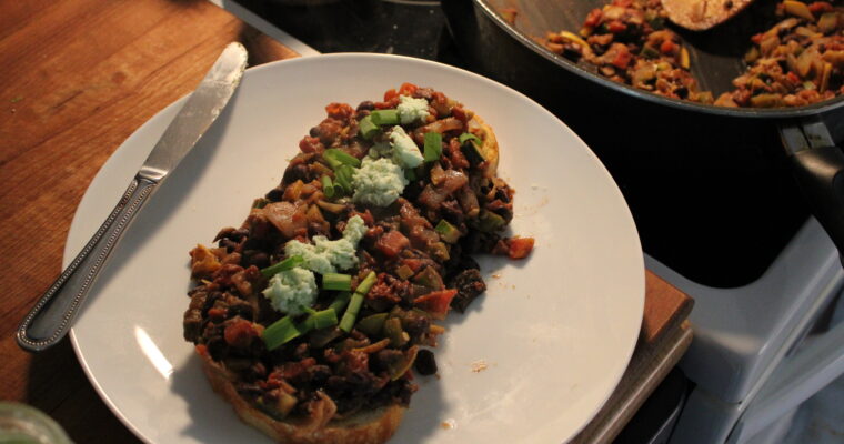 Veggie Beans & Toast