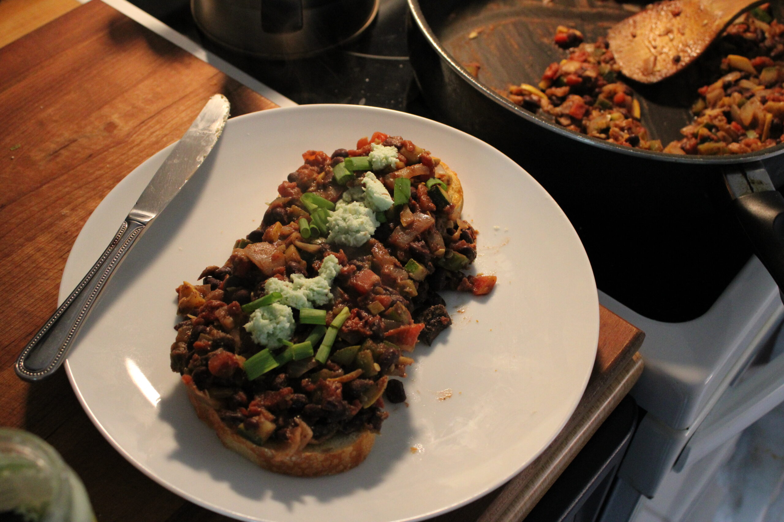 Veggie Beans & Toast