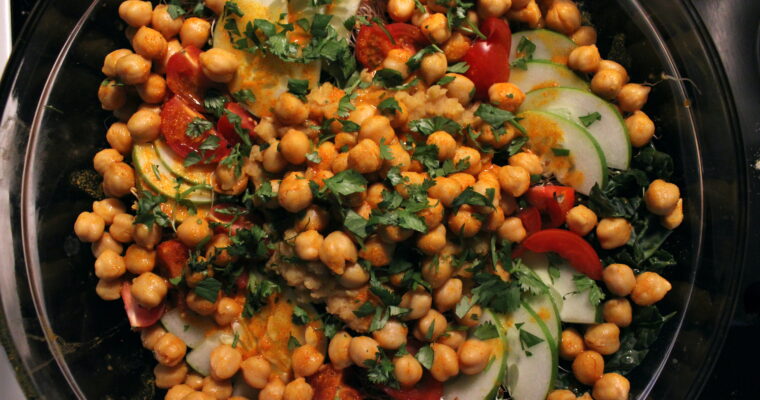 Turmeric Chickpea Buddha Bowl