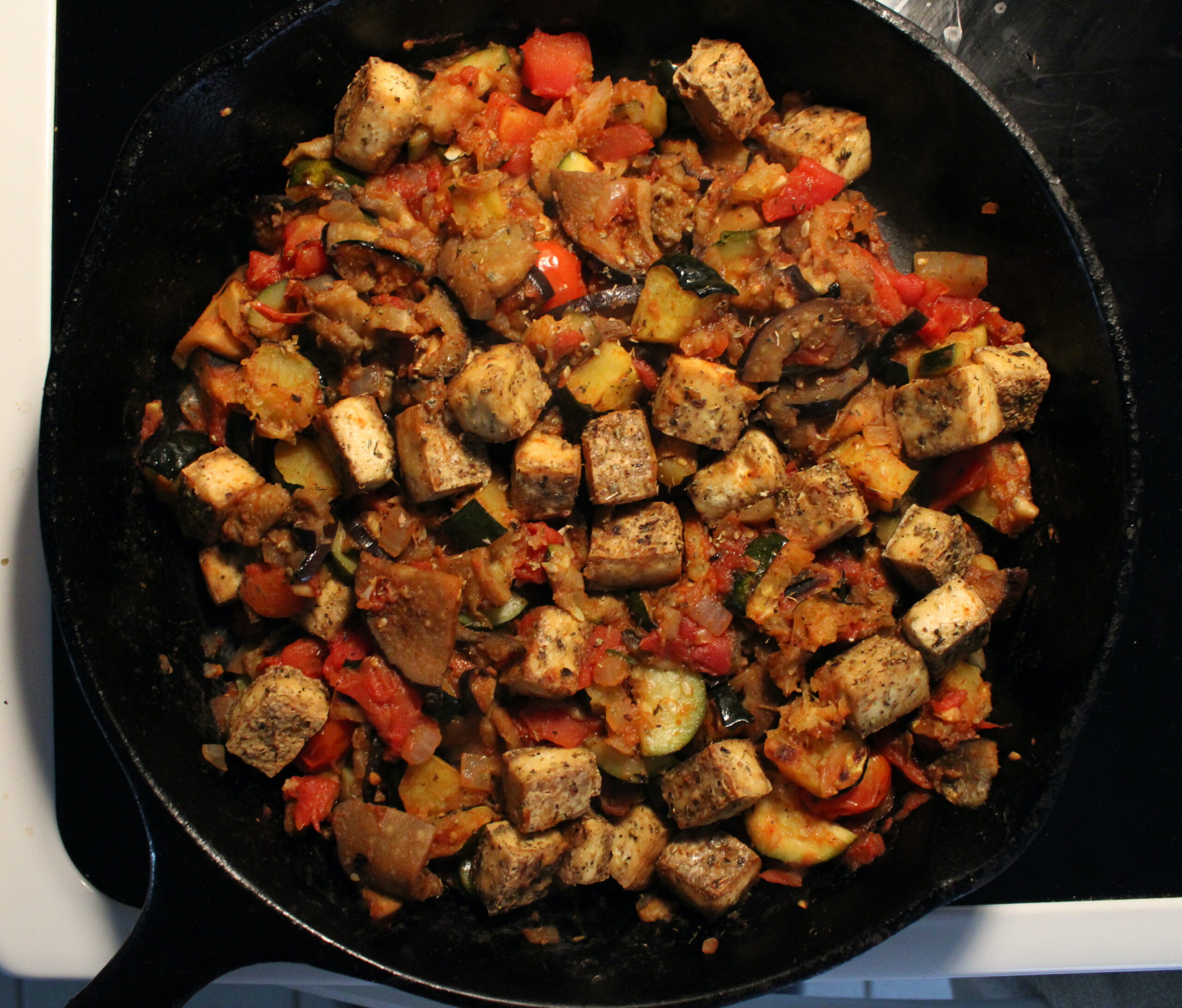 Acorn Squash & Tofu Ratatouille