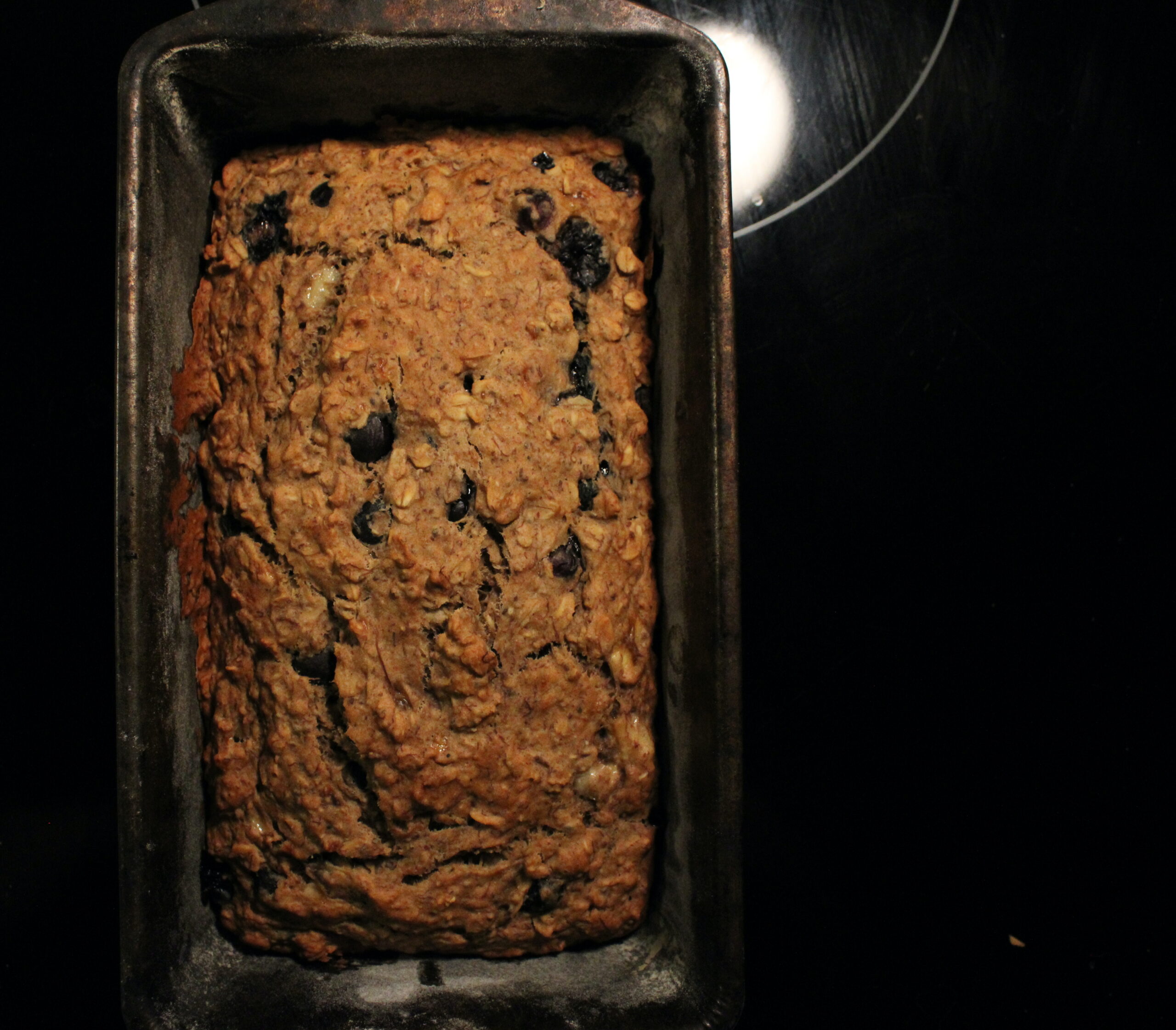 Blueberry Banana Oat Bread