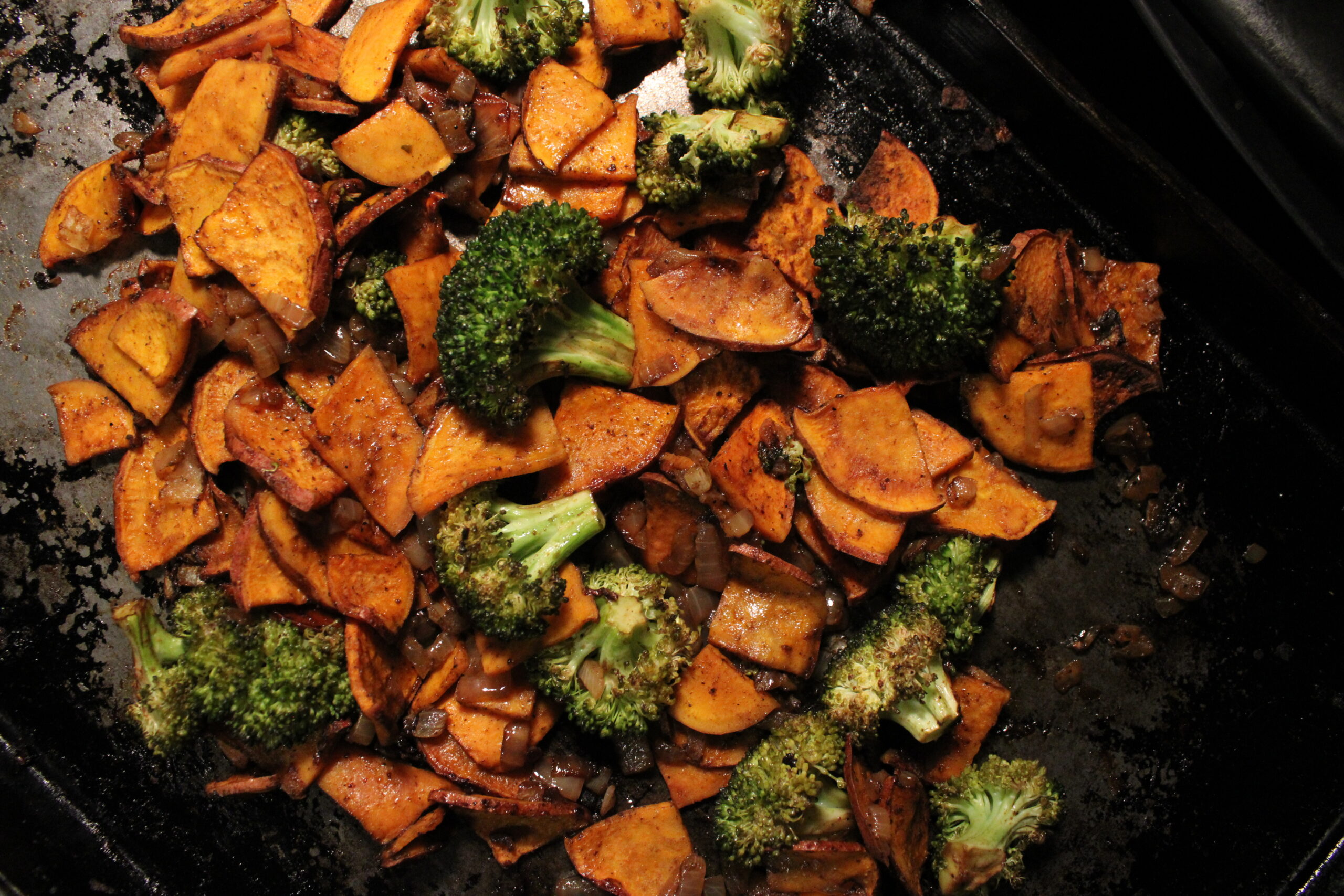 Asian-Style Roasted Sweet Potatoes