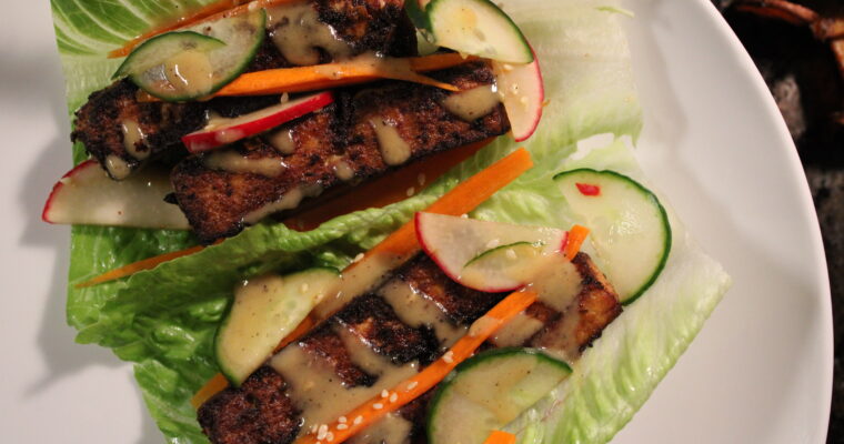 Tofu Lettuce Wraps