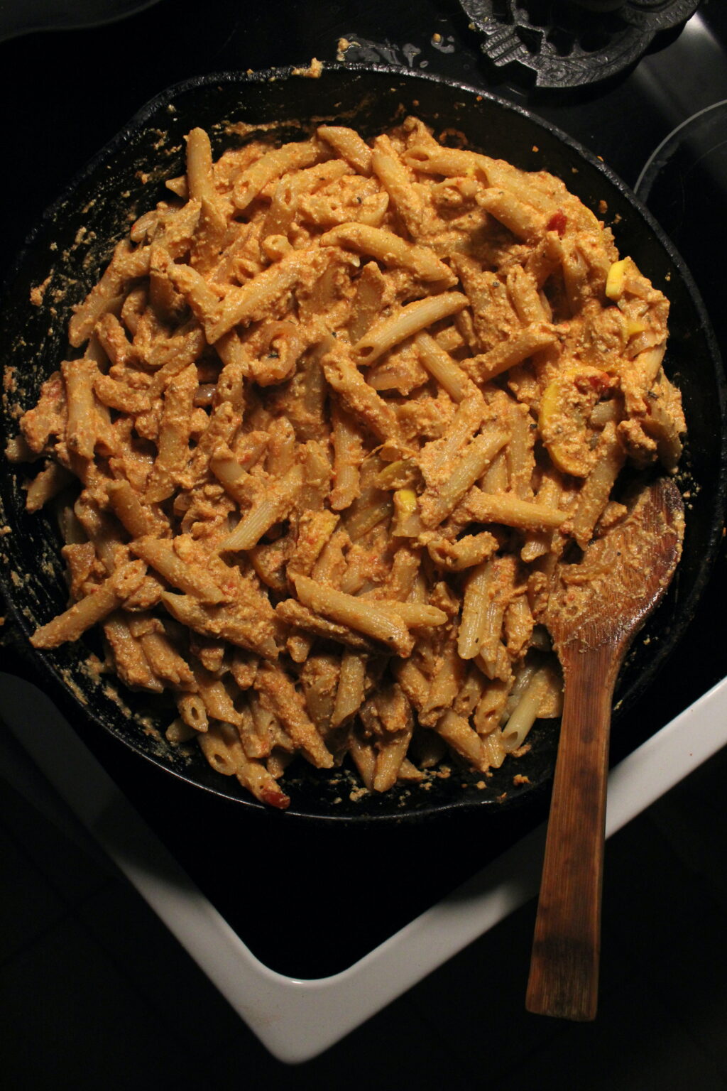 Creamy Tofu Pasta - Hearty at Home Vegan