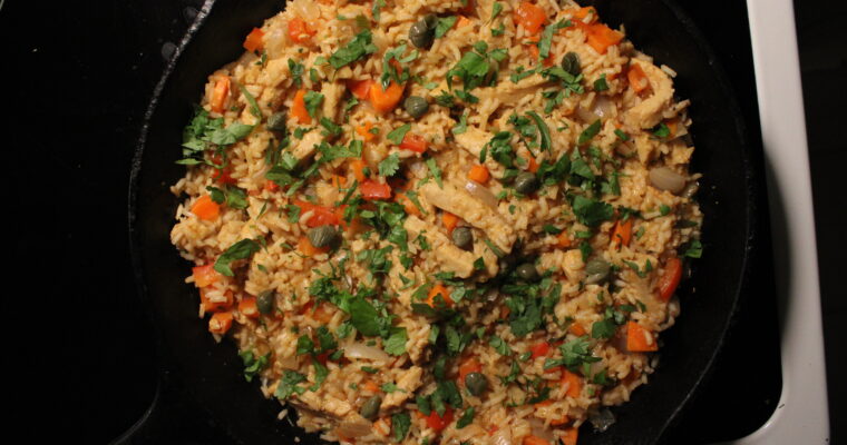 Vegan Arroz con Pollo